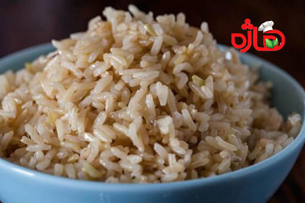 طبخ برنج قهوه‌ای