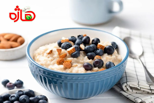 دسر انرژی زا به کمک جو دو‌سر پرک